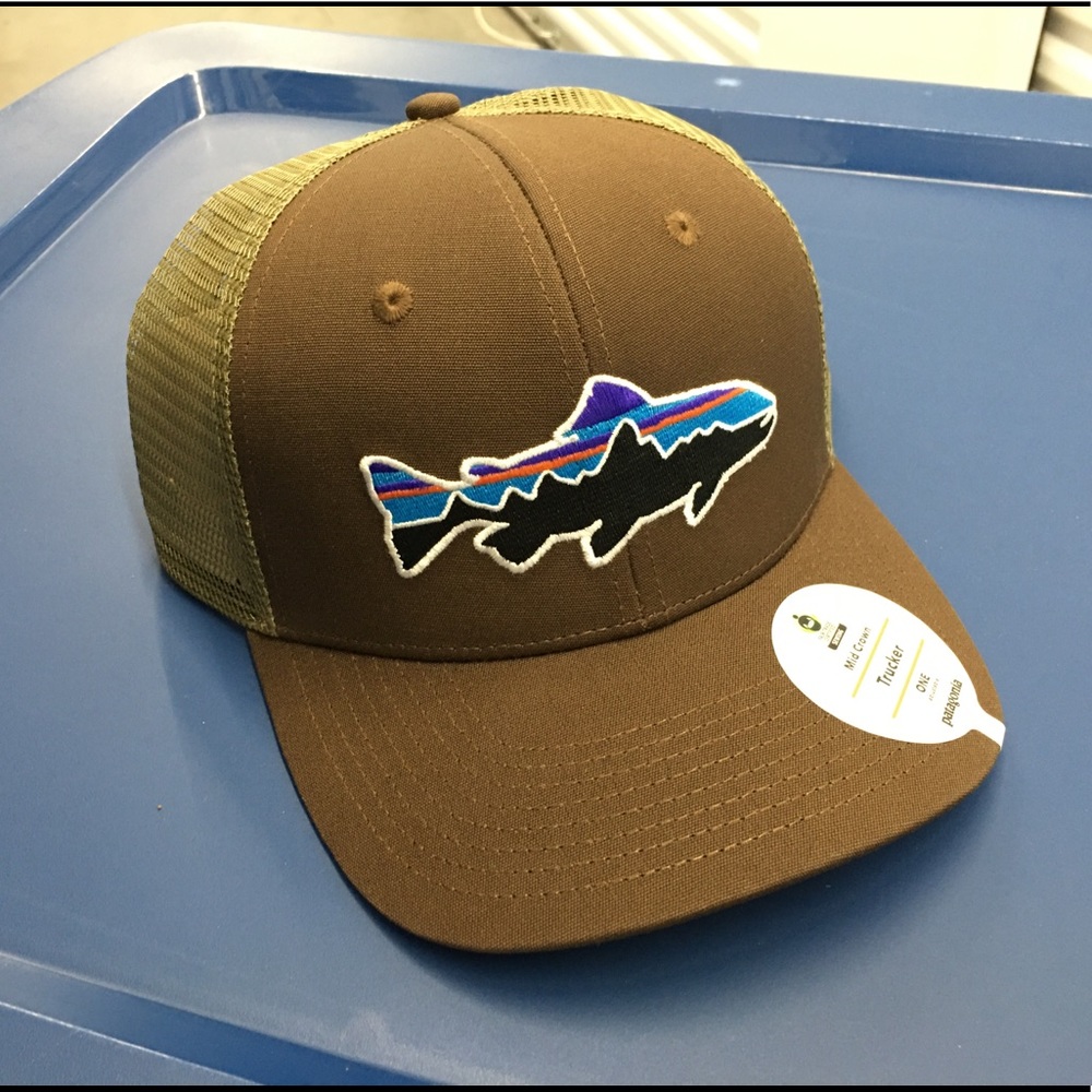 Patagonia Trout Mid Crown Trucker Hat